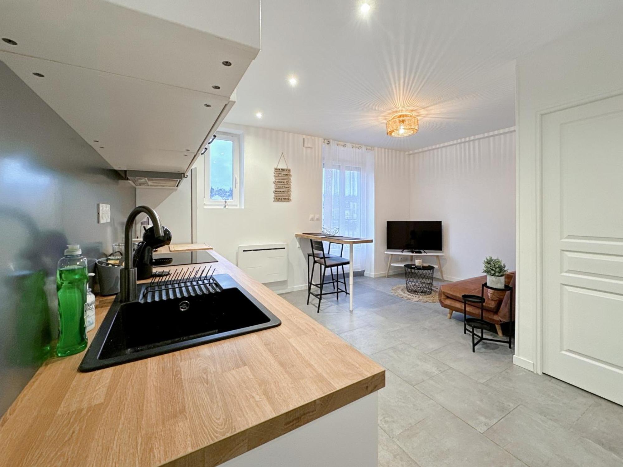 Le Cosy Lagny - Appartement Cosy Avec Balcon Vue Sur Marne Buitenkant foto